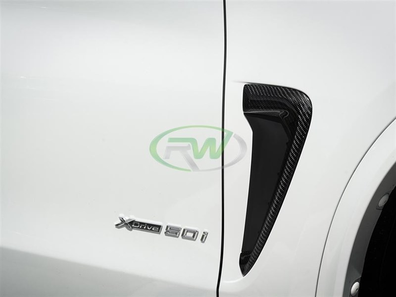 BMW F15 X5 F85 X5M Carbon Fiber Fender Trims