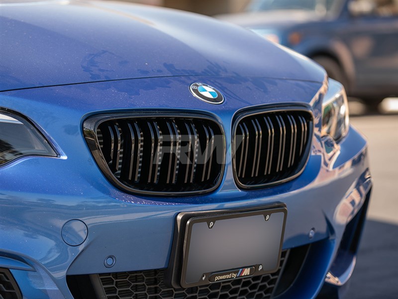 BMW F22 F23 F87 Double Slat Gloss Black Grilles