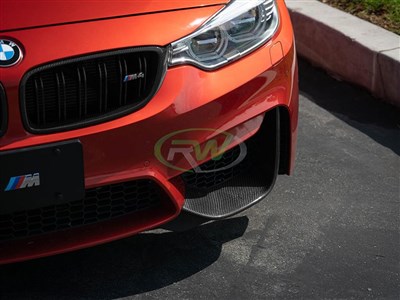 Click to view the BMW Performance Style carbon fiber splitters for M3/M4