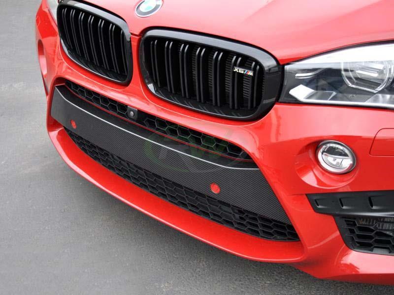 BMW F85 X5M F86 X6M Carbon Fiber Front Bumper Trim