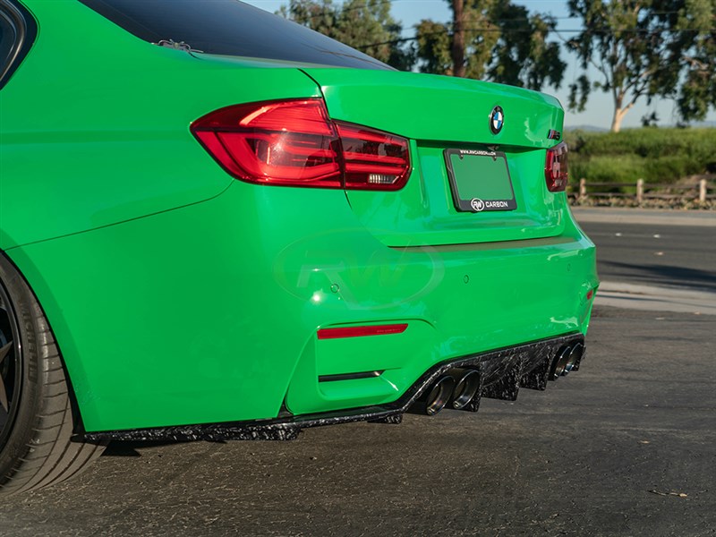 BMW F8x M3 M4 RWS Forged Carbon Diffuser