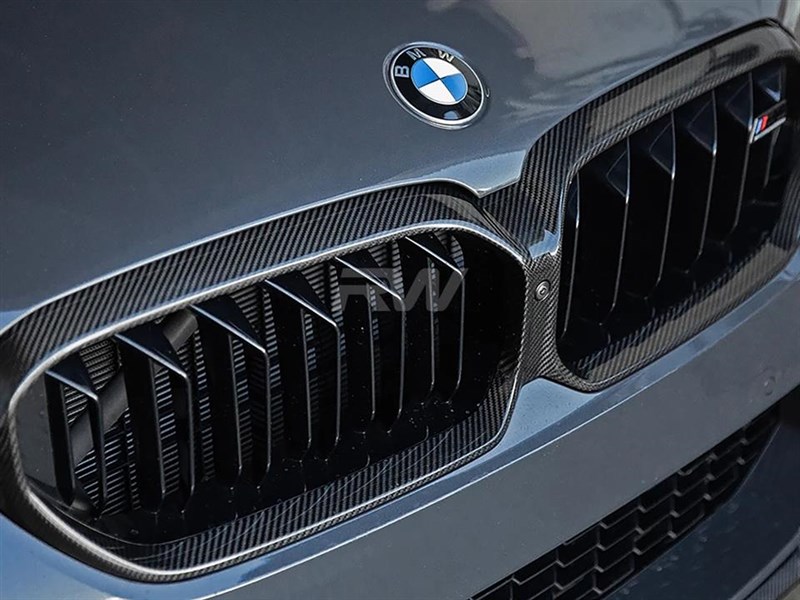 BMW F90 M5 G30 LCI Carbon Fiber Grille Surrounds