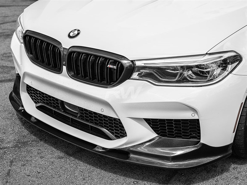 BMW F90 M5 3D Style Carbon Fiber Front Lip