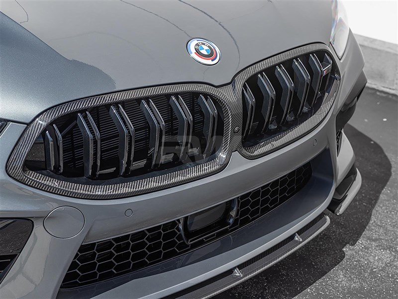 BMW F91 F92 F93 M8 Carbon Fiber Grille Surrounds