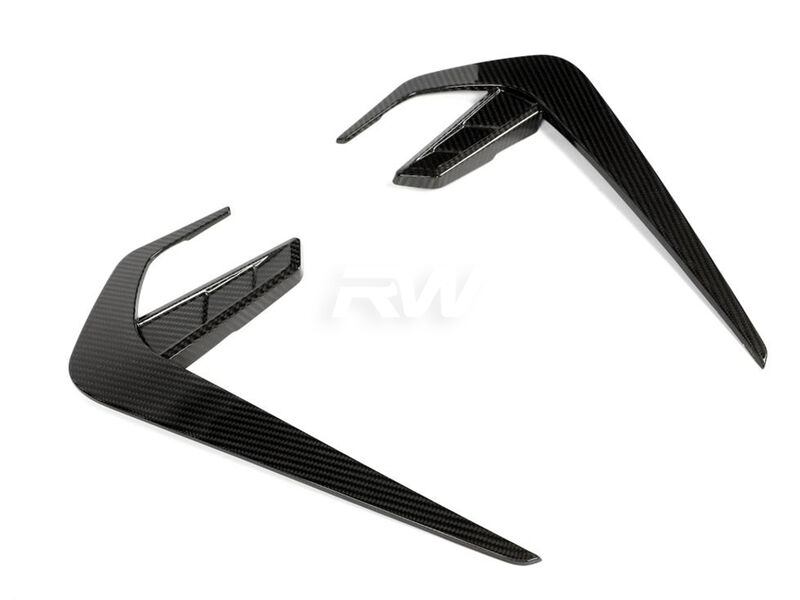 BMW F91 F92 F93 M8 Carbon Fiber V2 Fender Trims