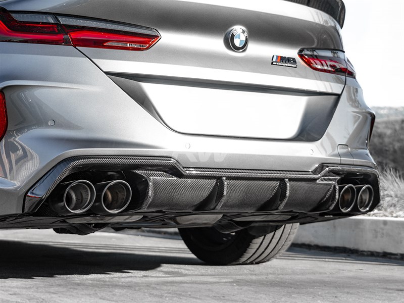 BMW F91 F92 F93 M8 Carbon Fiber DTM Diffuser