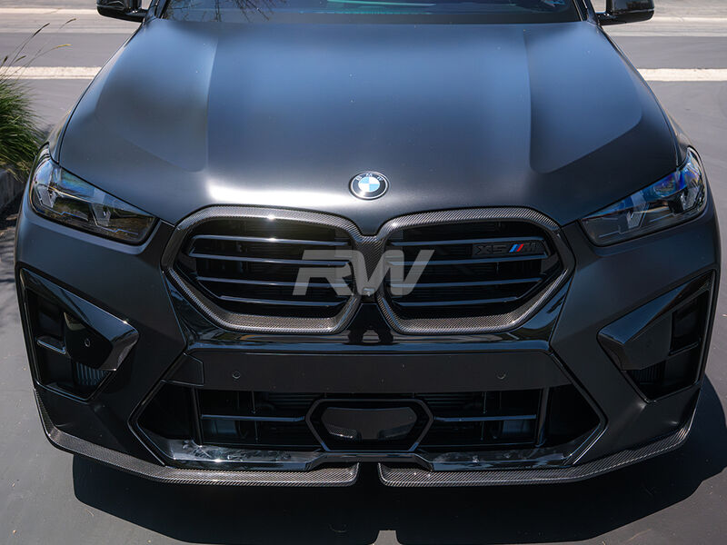 BMW F95 X5M LCI Carbon Fiber Front Lip