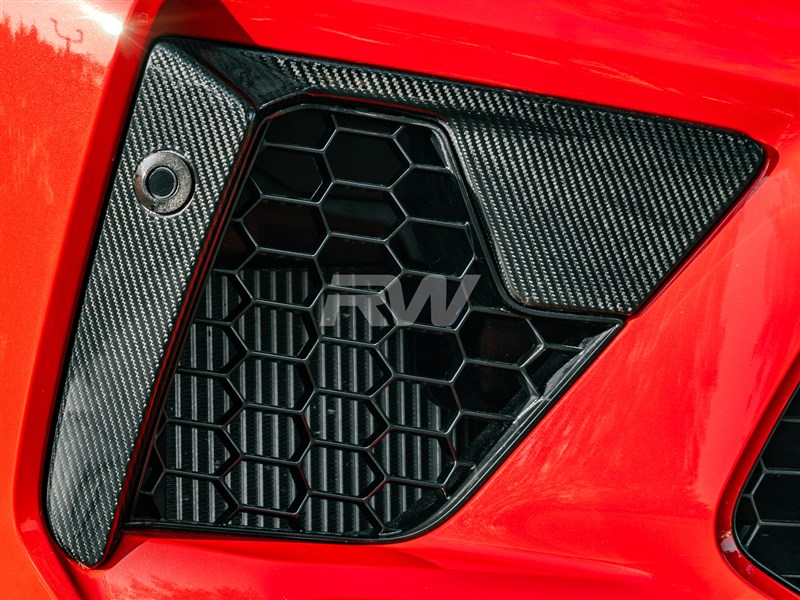 BMW F95 X5M Carbon Fiber Front Air Duct Trims