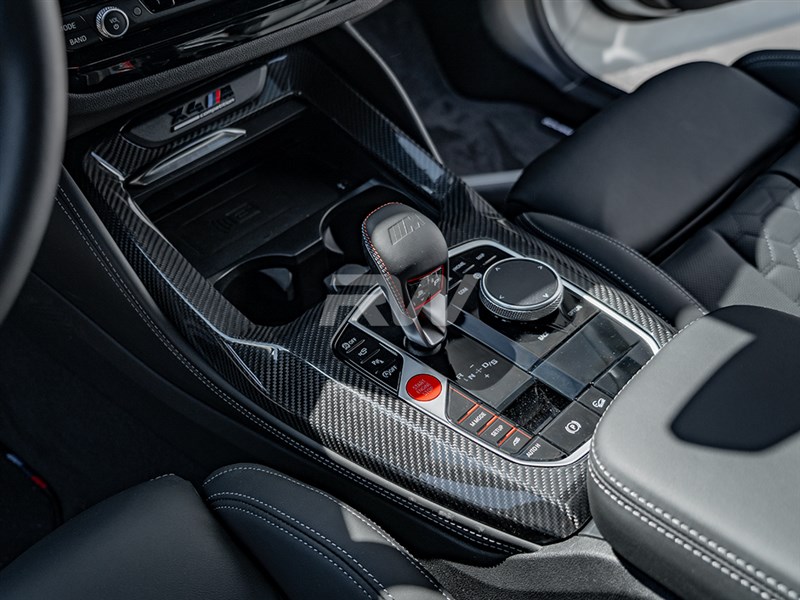 BMW LCI X3M X4M X3 X4 CF Center Console Trim