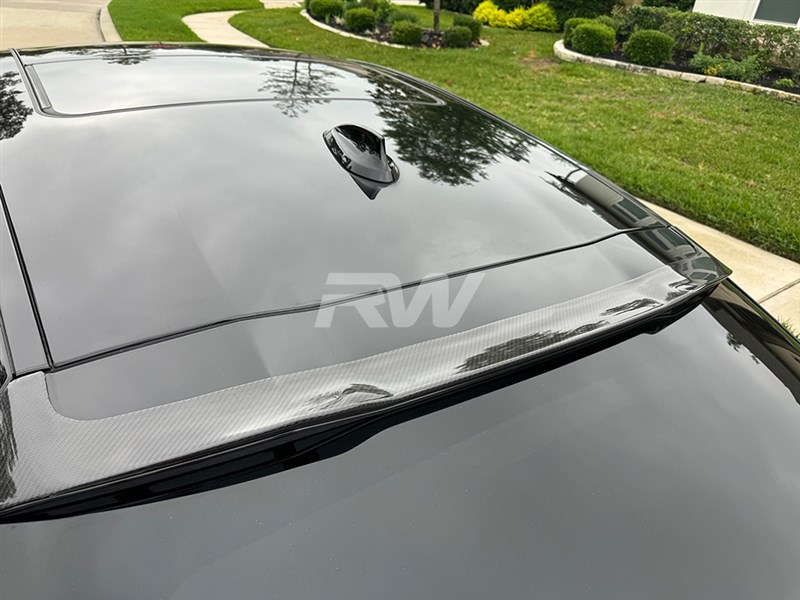 BMW G02 X4 F98 X4M Carbon Fiber Roof Spoiler