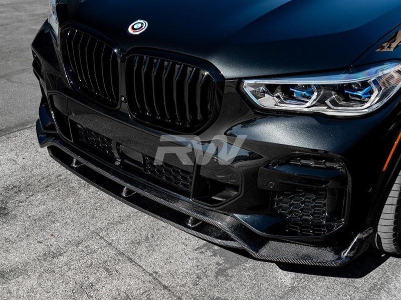 BMW G05 X5 Carbon Fiber Front Lip Spoiler