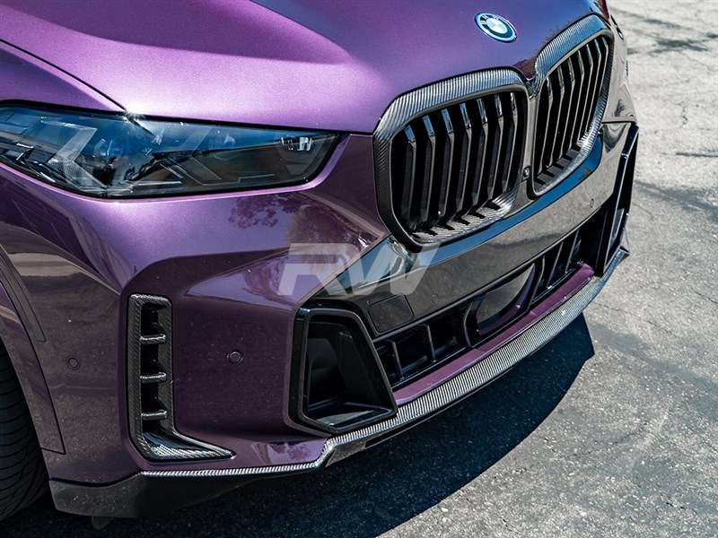 BMW G05 X5 LCI RWS Carbon Fiber Front Lip