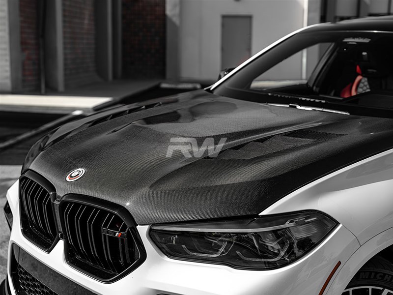 BMW G06 X6 F96 X6M Carbon Fiber Hood