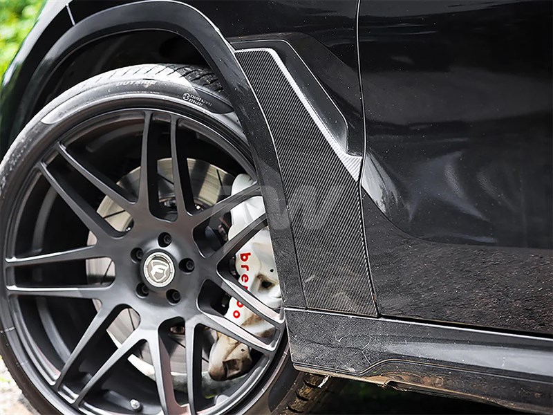 BMW G06 X6 Carbon Fiber Fender Trims