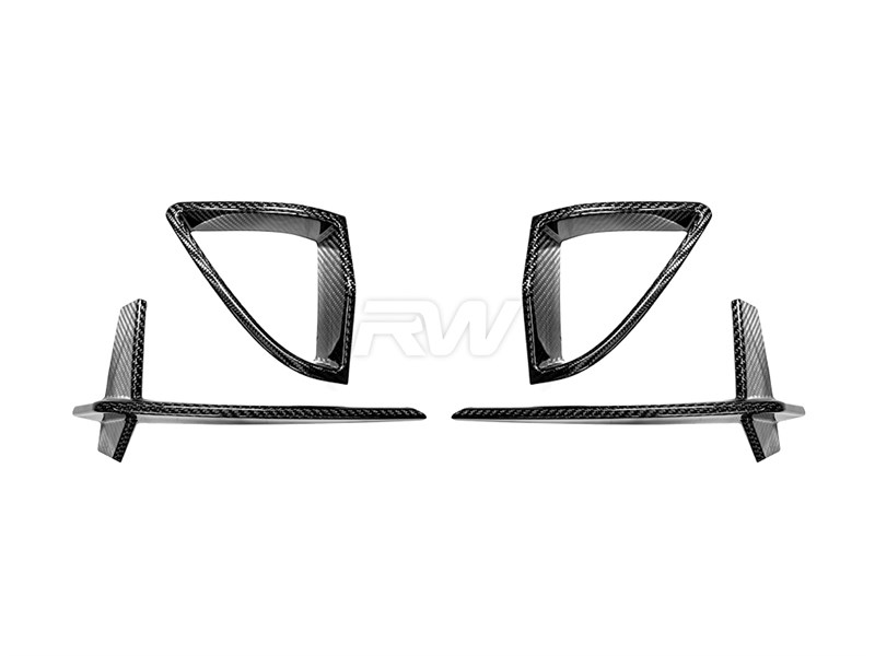 BMW G14 G15 G16 8 Series CF Fog Light Trims