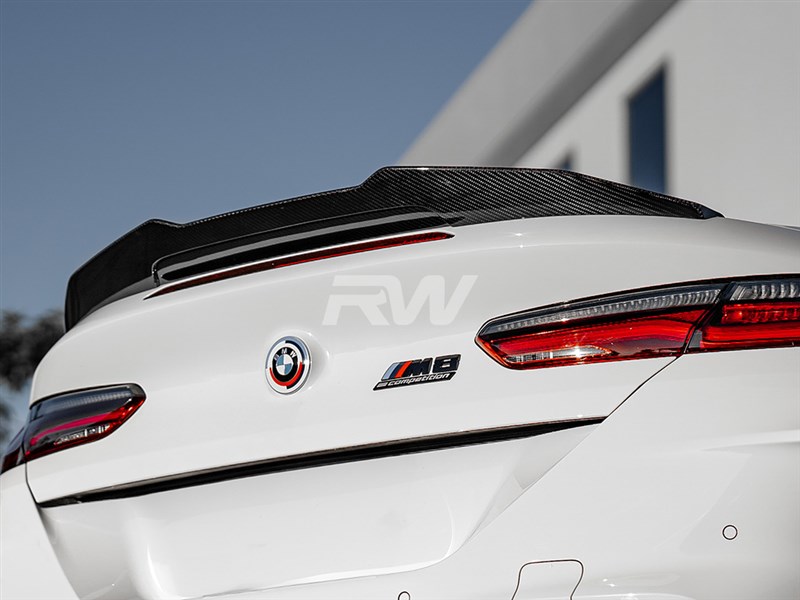 BMW G14 F91 Convertible GTX Carbon Fiber Trunk Spoiler