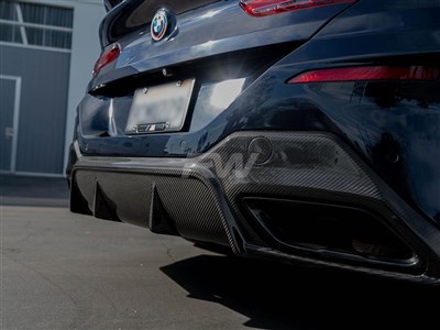 BMW G16 8-Series Full Carbon Fiber 3D Diffuser