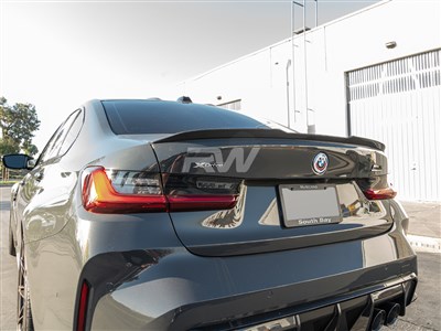 BMW G20 G80 M Style CF Trunk Spoiler
