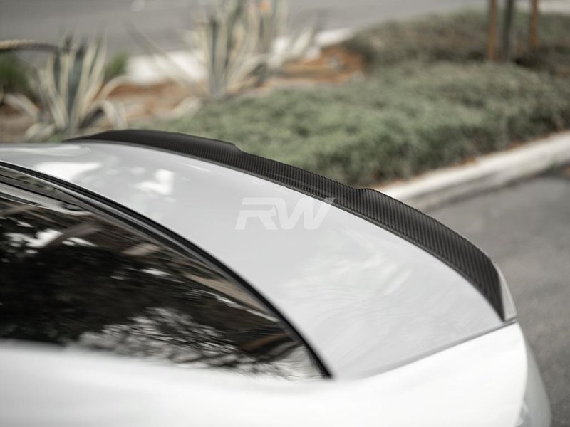 BMW G20 G80 M Style Carbon Fiber Trunk Spoiler