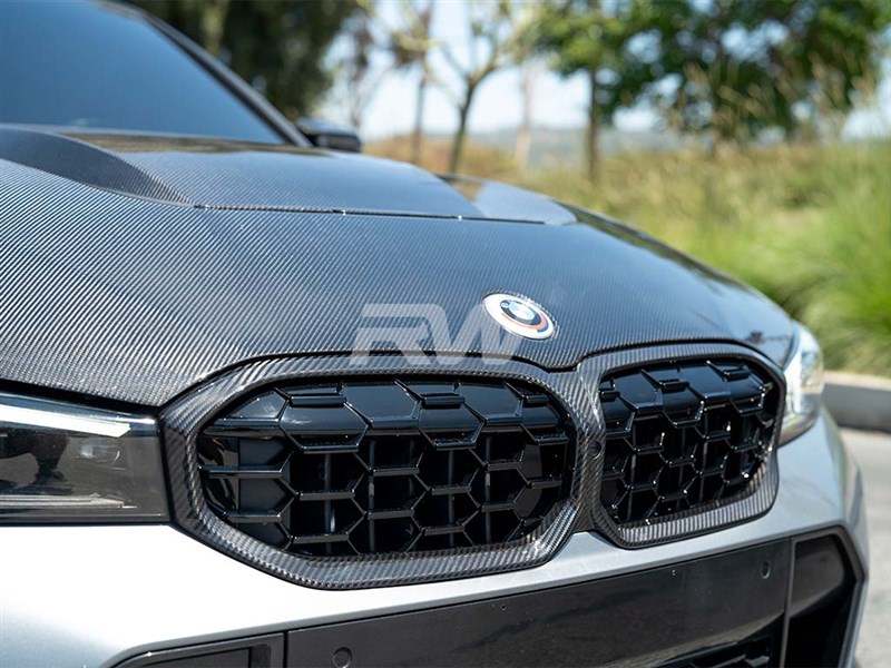 BMW G20 LCI Diamond Carbon Fiber Grille