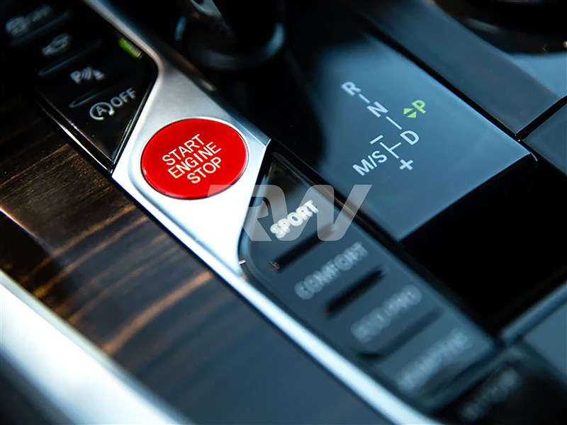 BMW Red Start Stop Button