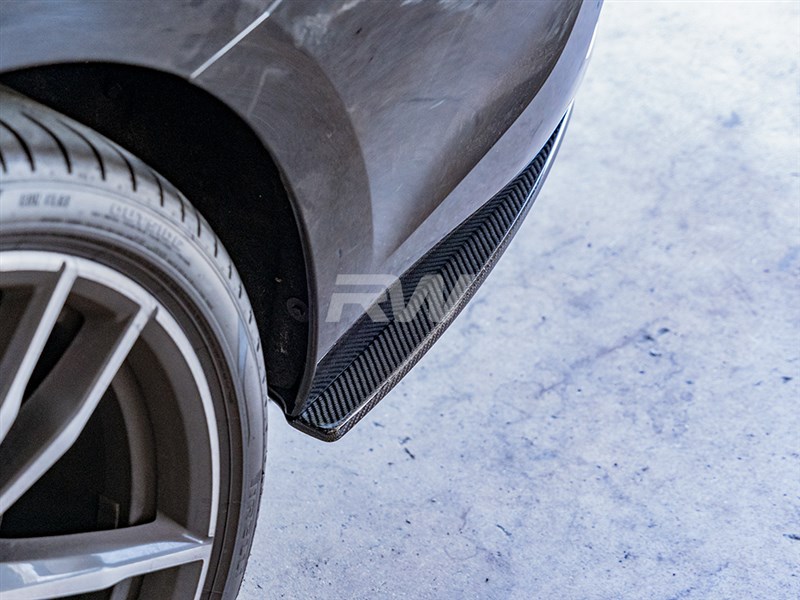 BMW G20 Carbon Fiber Rear Bumper Splitters