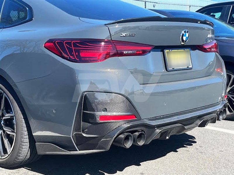 BMW G26 Gran Coupe 4-Series Full Carbon Fiber Diffuser