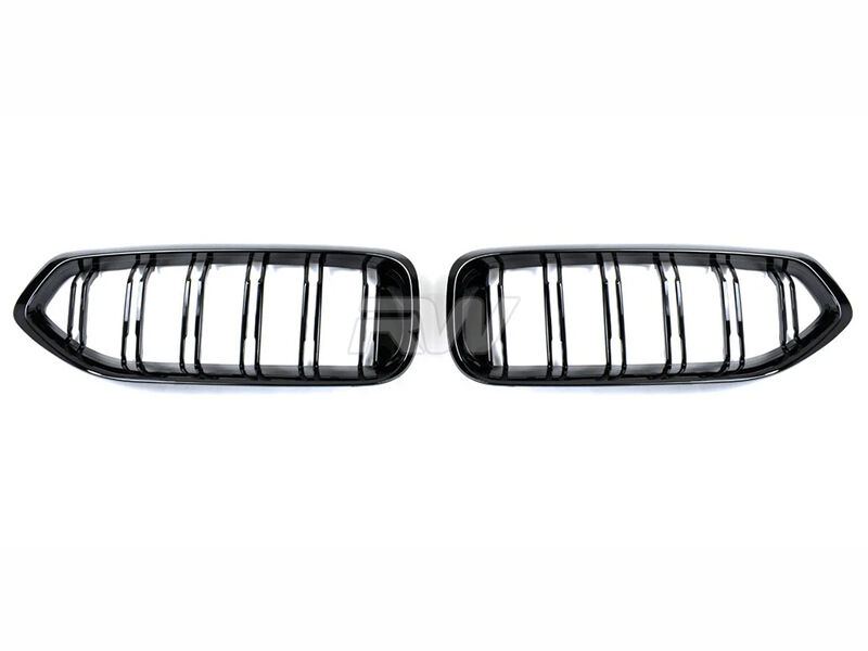 BMW G29 Z4 Dual-Slats Gloss Black Front Grilles