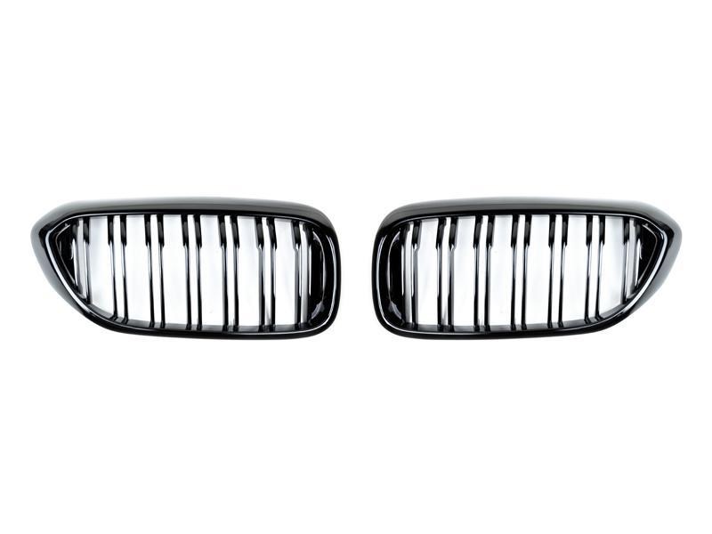 BMW G30 Dual Slat Gloss Black Grilles