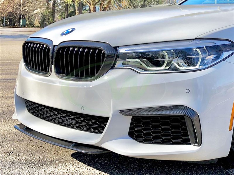 BMW G30 Carbon Fiber Center Front Lip