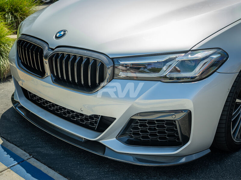 BMW G30 LCI DTM Carbon Fiber Front Lip Spoiler