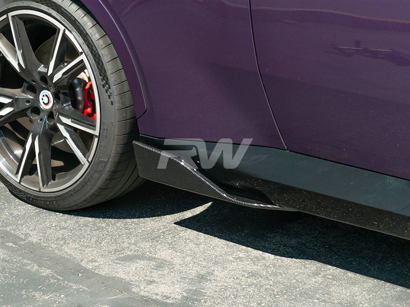 BMW G42 2-Series Carbon Fiber Side Skirt Winglets