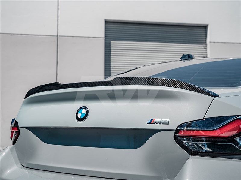 BMW G42 / G87 M2 DTM Carbon Fiber Trunk Spoiler