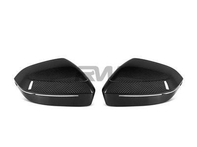BMW G60 G70 Carbon Fiber Mirror Cap Replacements