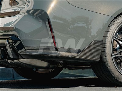 BMW G80 M3 CF Performance Style Diffuser Sides