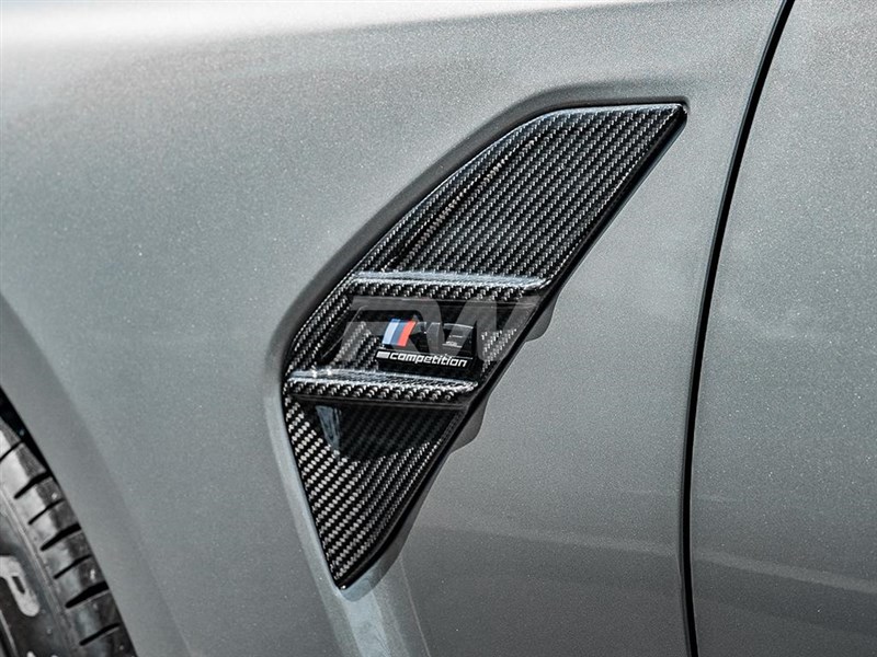 BMW G80 M3 V2 Carbon Fiber Side Vent Covers