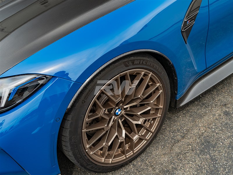 BMW G80 M3 CF V2 F+R Wheel Arch Extensions