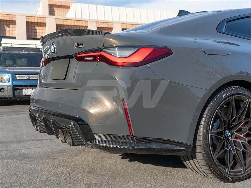 BMW G82/G83 M4 OEM Style Carbon Fiber Diffuser