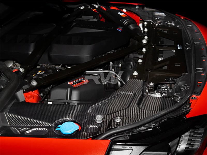 BMW G87 M2 Carbon Fiber Engine Bay Trim Set