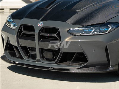 BMW G8X M3/M4 3D Style Full Carbon Fiber Front Lip