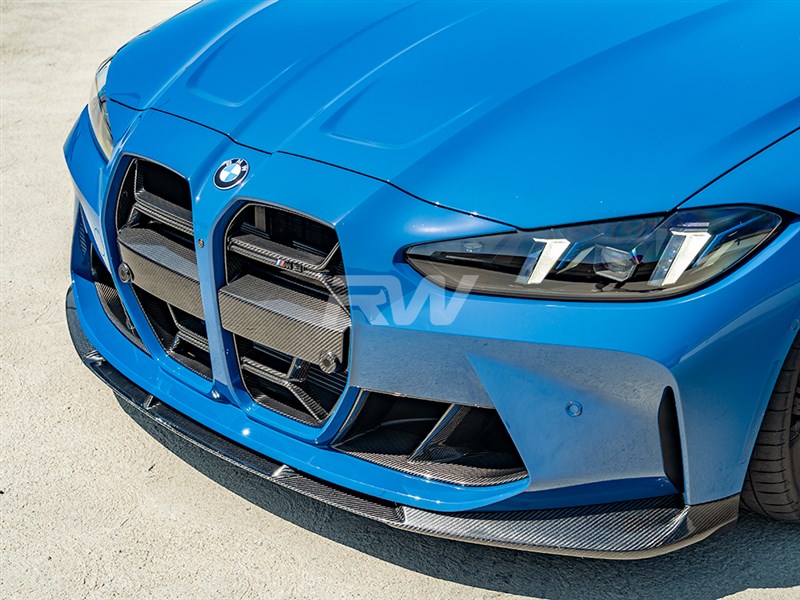 BMW G8X M3/M4 3D Style Full Carbon Fiber Front Lip