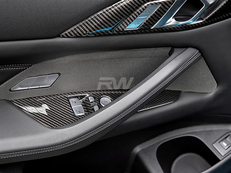 BMW G82 M4 Carbon Fiber Window Switch Panels