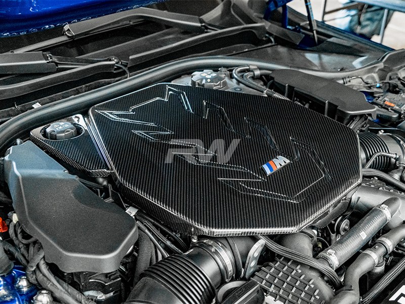 BMW M5 G90/G99 DRY CARBON FIBER RADIATOR PANEL main image 0