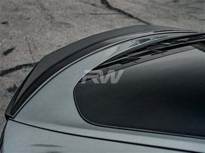 Mercedes W167 GLE Coupe Carbon Fiber Trunk Spoiler
