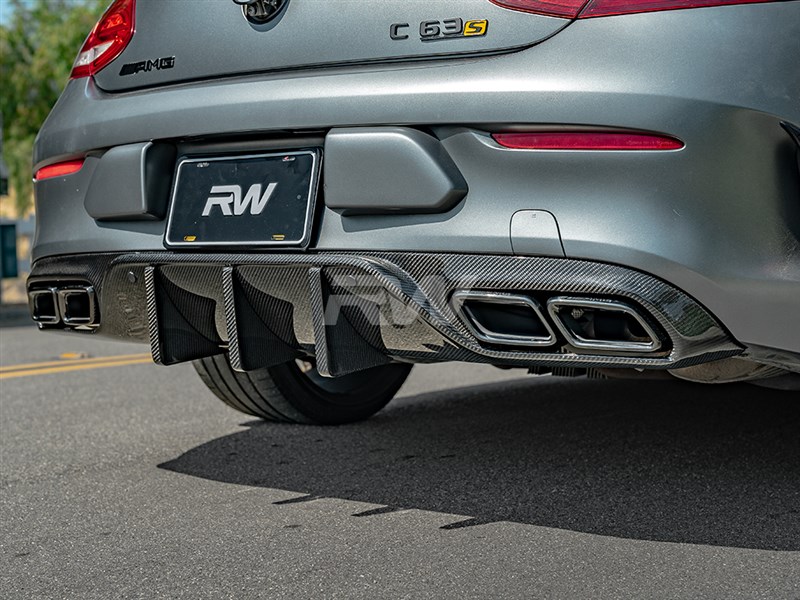 Mercedes W205 C63/C63S Coupe DTM CF Rear Diffuser