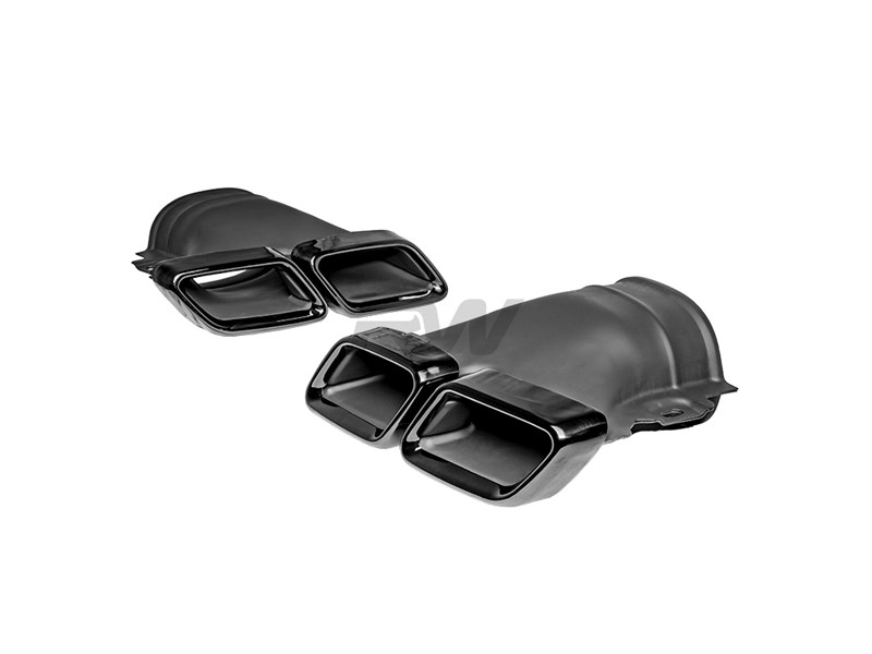 Mercedes W213 E63S 18-20 Black Chrome Exhaust Tips