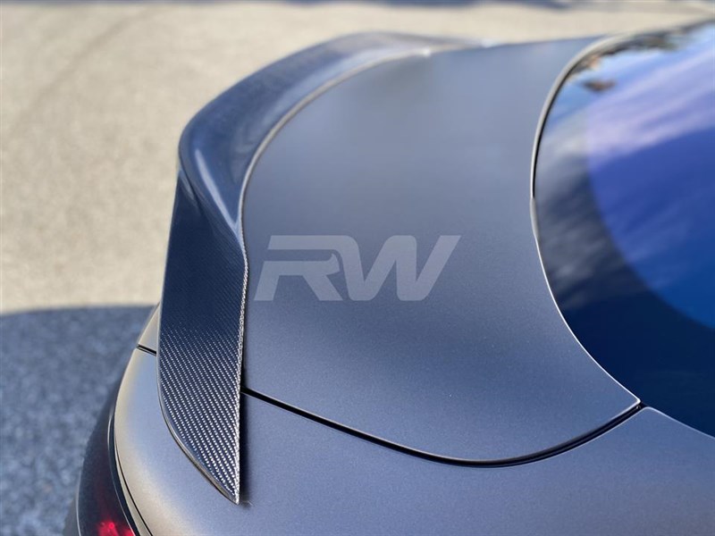 Mercedes C217 S Coupe Carbon Fiber Trunk Spoiler