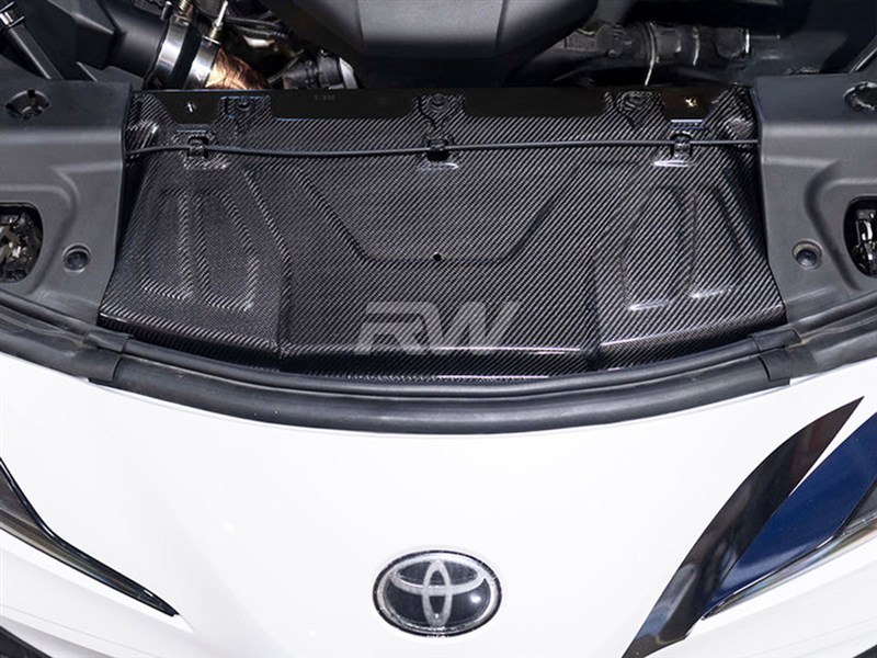 Toyota Supra A90 Carbon Fiber Cooling Shroud