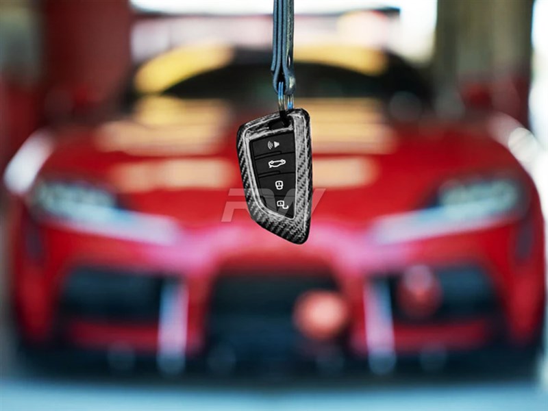 Toyota Supra A90 Carbon Fiber Key Case