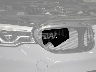 BMW F90 M5 Carbon Fiber Intake Air Scoop Set / 